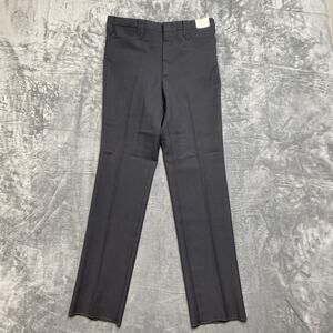 New Vintage Mesquite Niver Western‎ Wear Pearl Snap Pants Men's 36 Gray Unhemmed